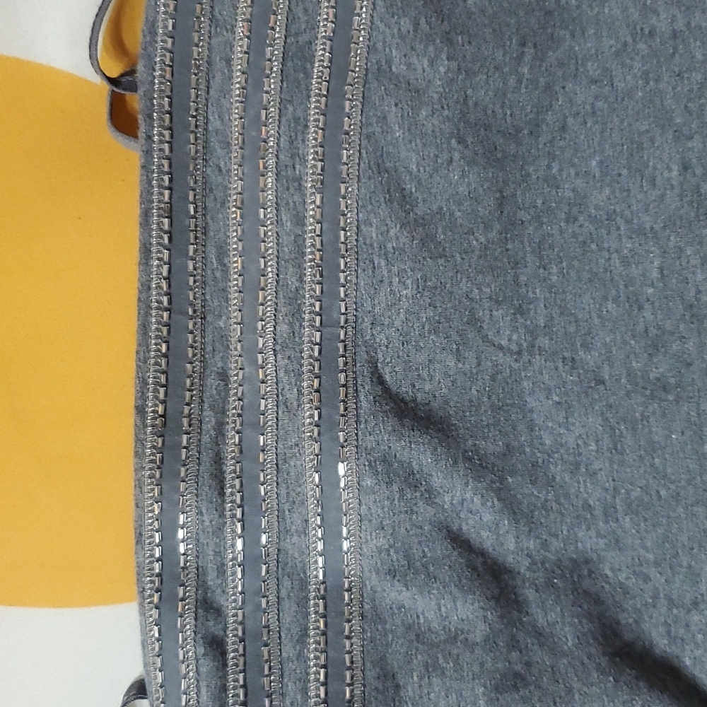 Express Gray Embellished Cami Tank Top XS - Picture 3 of 7